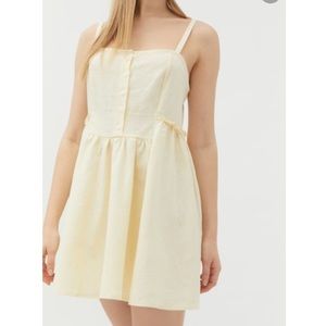 Urban Outfitters yellow dress